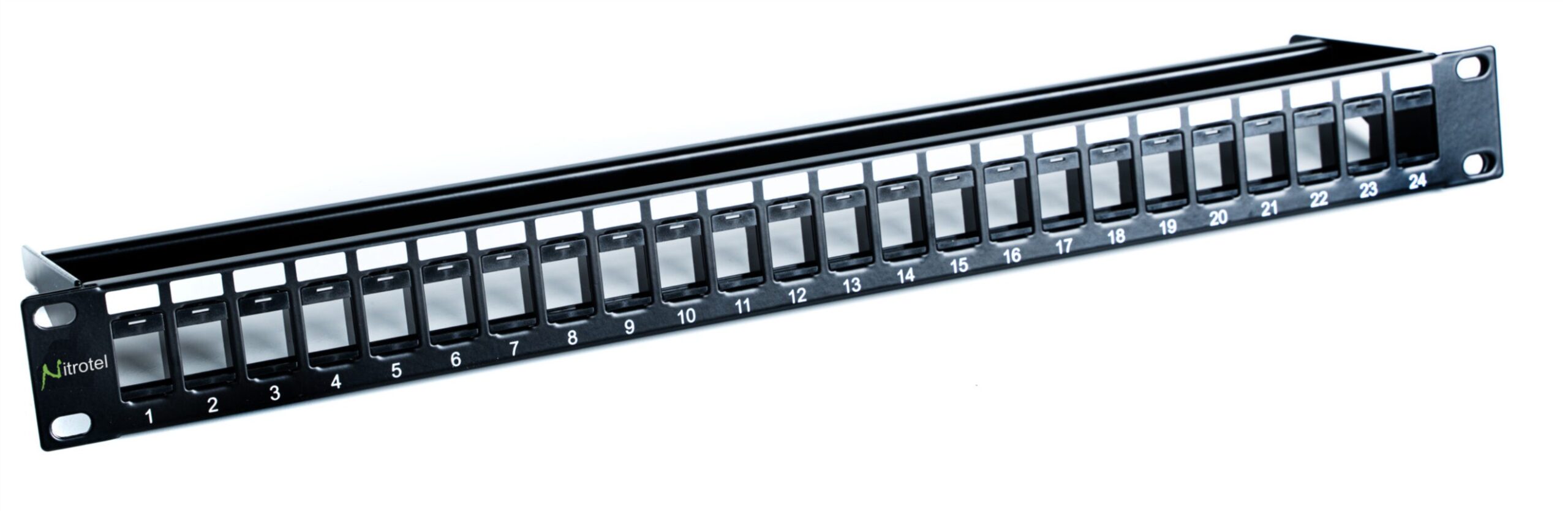 Modular Blank Patch Panel, 24-48 port – Nitrotel Manufactoring