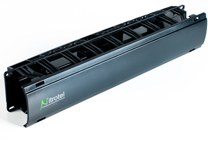 Horizontal Single-Sided Premium Cable Organizer