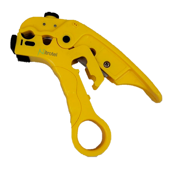 Cable Stripper for twisted pair and coaxial